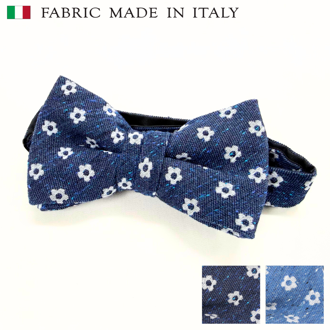 イタリア生地　蝶ネクタイ　日本縫製